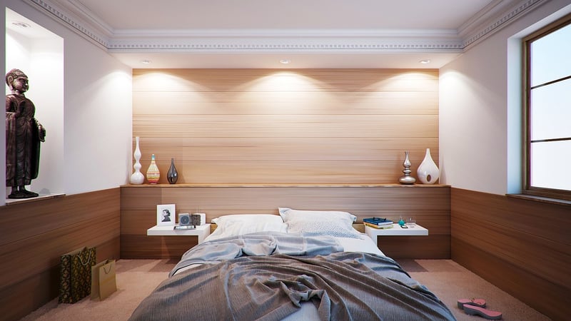Intimate Bedroom Setting